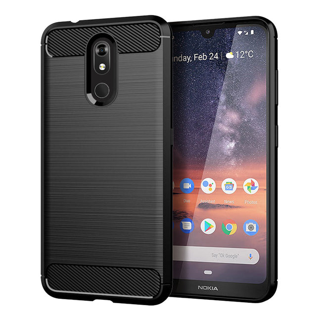 Brushed Silicone Phone Case For Nokia 3.2