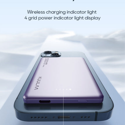 Magnetic Power Bank Portable Charger 5000mah Battery Pack For MagSafe , For iphone 12/13/14