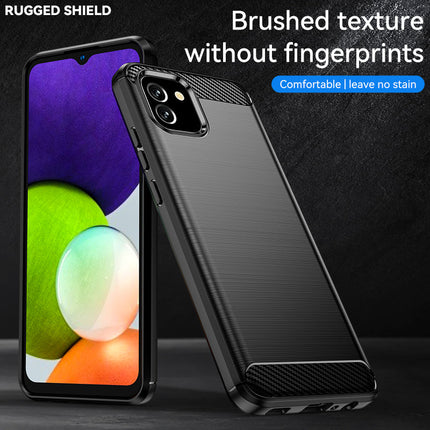 Brushed Silicone Phone Case For Samsung Galaxy A03(US)